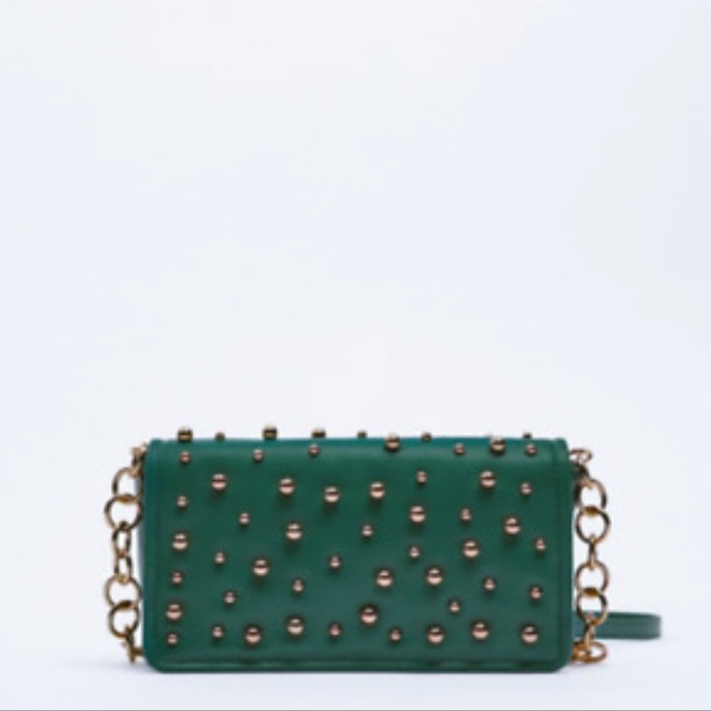 Zara beaded crossbody bag